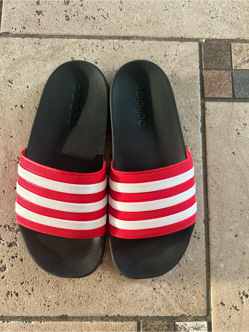 Like new adidas Kids Slide Sandals size 3